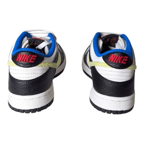 NIKE Dunk Low "Signal Blue Lemon Twist" Sneakers Size 6Y/W7.5 - Picture 5 of 9